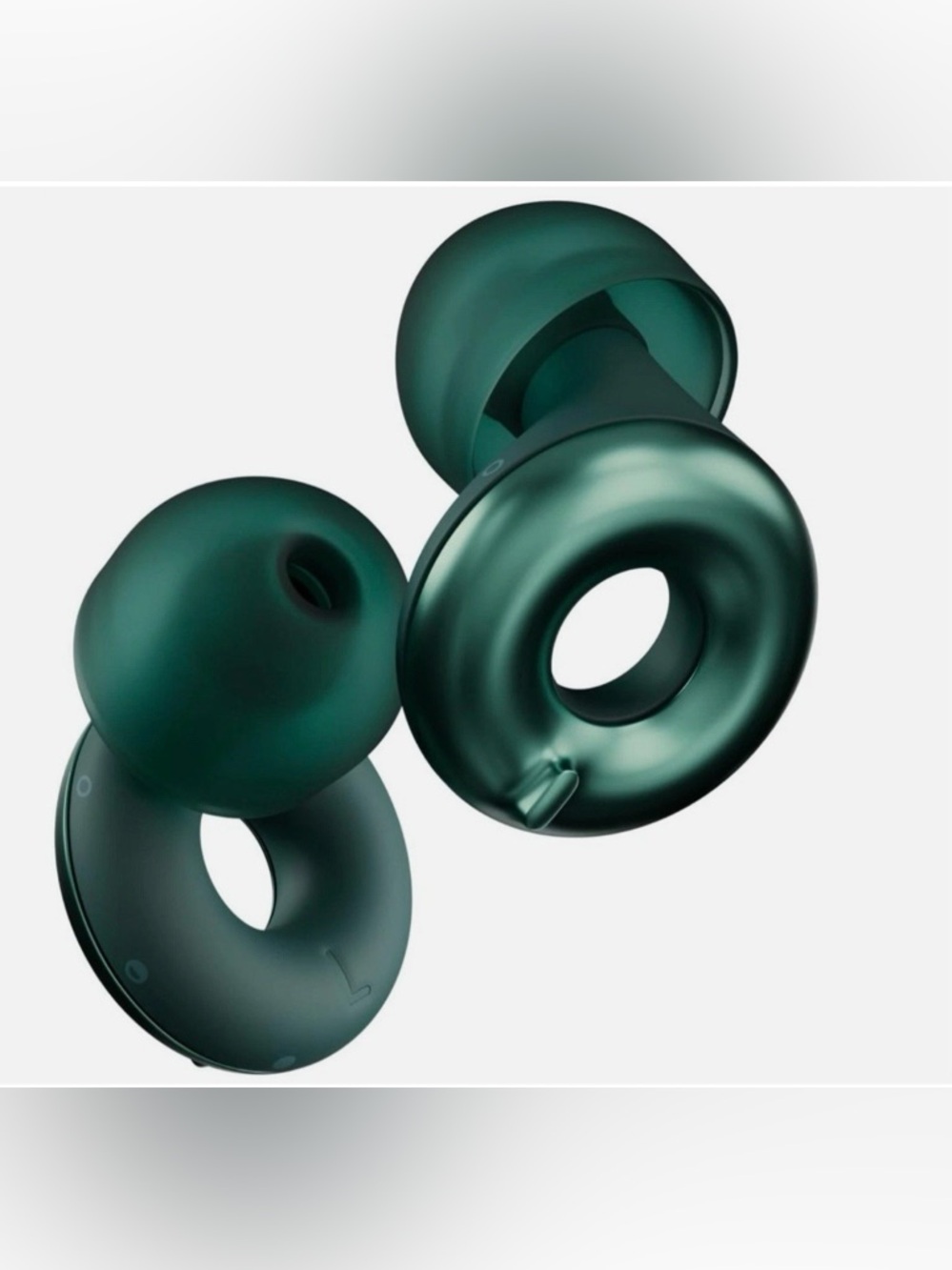 Loop Switch 2 Noise Reducing Ear Plugs 3 Relief Modes Emerald Green New